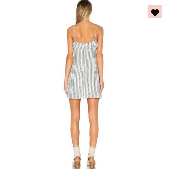 NEW Privacy Please Cisco Navy Stripe Mini Dress S - Picture 3 of 3